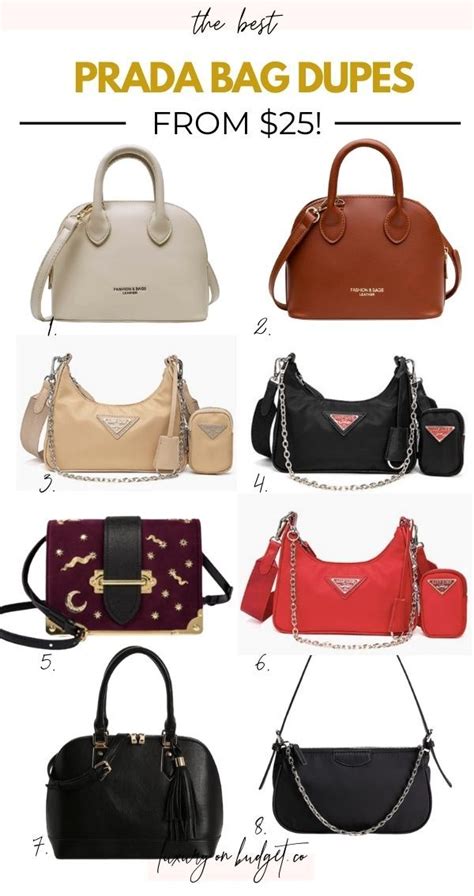 imitation prada purses cheap|prada bag dupe styles.